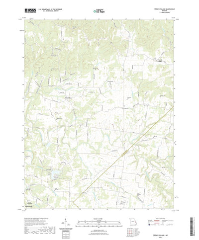 United States Geological Survey French Village, MO (2021, 24000-Scale) digital map