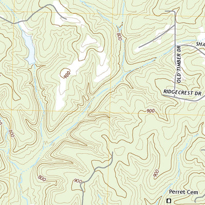 United States Geological Survey French Village, MO (2021, 24000-Scale) digital map