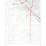 United States Geological Survey Fresno South, CA (2021, 24000-Scale) digital map