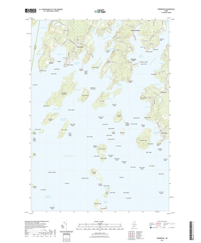 United States Geological Survey Friendship, ME (2021, 24000-Scale) digital map