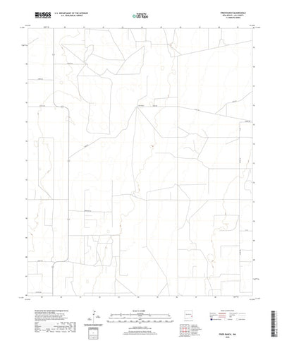 United States Geological Survey Frier Ranch, NM (2020, 24000-Scale) digital map