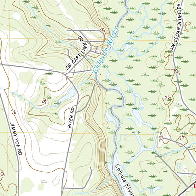 United States Geological Survey Frink, FL (2021, 24000-Scale) digital map