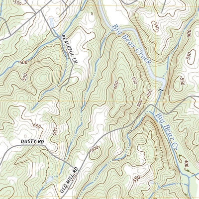 United States Geological Survey Frog Pond, NC (2022, 24000-Scale) digital map