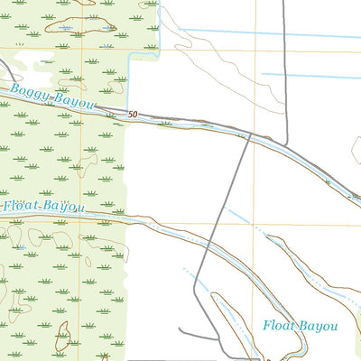 United States Geological Survey Frogmore, LA (2020, 24000-Scale) digital map