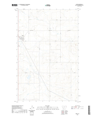 United States Geological Survey Froid, MT (2020, 24000-Scale) digital map
