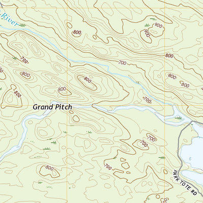 United States Geological Survey Frost Pond, ME (2021, 24000-Scale) digital map