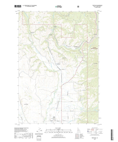 United States Geological Survey Fruitvale, ID (2020, 24000-Scale) digital map