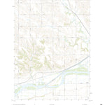 United States Geological Survey Fullerton NE, NE (2021, 24000-Scale) digital map