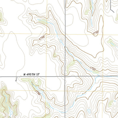 United States Geological Survey Fullerton NE, NE (2021, 24000-Scale) digital map