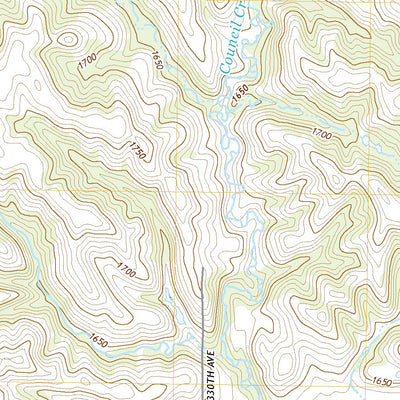 United States Geological Survey Fullerton NE, NE (2021, 24000-Scale) digital map
