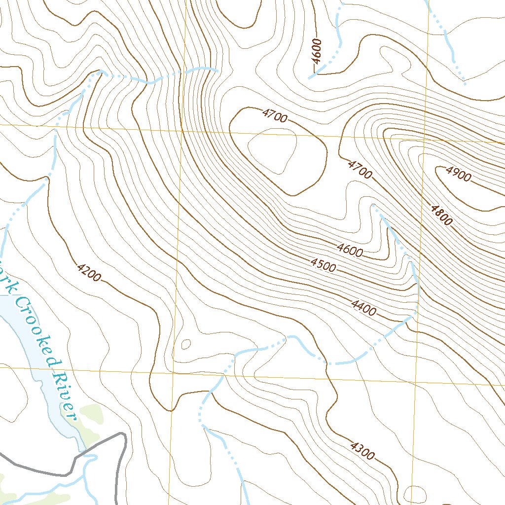 G I Ranch, OR (2020, 24000-Scale) Map by United States Geological ...