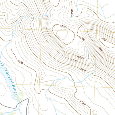 United States Geological Survey G I Ranch, OR (2020, 24000-Scale) digital map