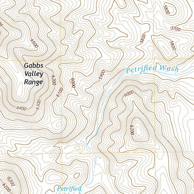 United States Geological Survey Gabbs Mountain, NV (2021, 24000-Scale) digital map