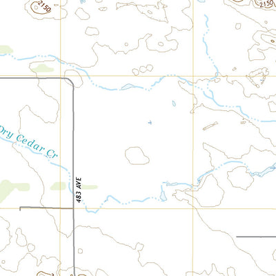 United States Geological Survey Gables SE, NE (2021, 24000-Scale) digital map