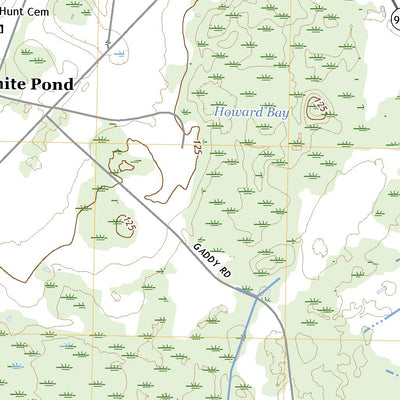 United States Geological Survey Gaddysville, NC (2022, 24000-Scale) digital map