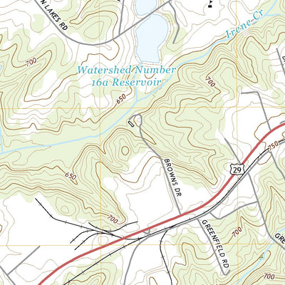 United States Geological Survey Gaffney, SC (2020, 24000-Scale) digital map