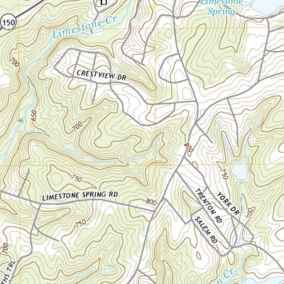 United States Geological Survey Gaffney, SC (2020, 24000-Scale) digital map