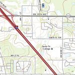 United States Geological Survey Gainesville West, FL (2021, 24000-Scale) digital map