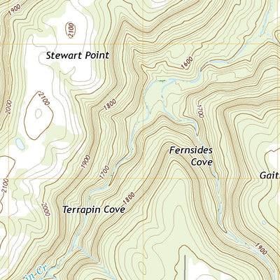 United States Geological Survey Gaither, AR (2020, 24000-Scale) digital map