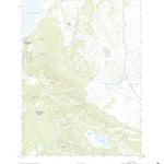United States Geological Survey Gallatin Peak, CA (2021, 24000-Scale) digital map