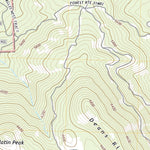 United States Geological Survey Gallatin Peak, CA (2021, 24000-Scale) digital map