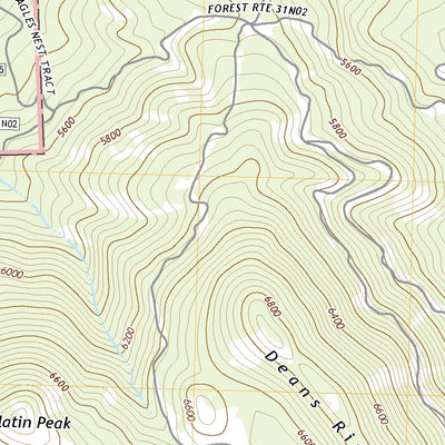 United States Geological Survey Gallatin Peak, CA (2021, 24000-Scale) digital map