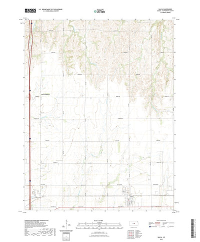 United States Geological Survey Galva, KS (2022, 24000-Scale) digital map