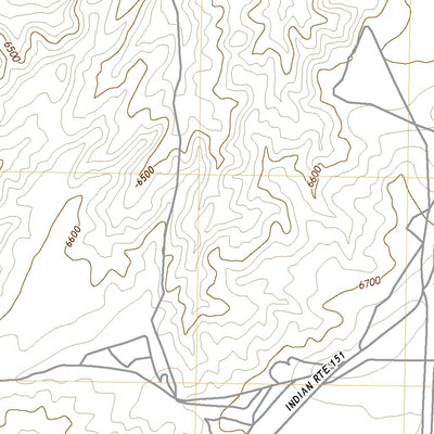 United States Geological Survey Ganado, AZ (2021, 24000-Scale) digital map