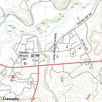 United States Geological Survey Ganado, AZ (2021, 24000-Scale) digital map