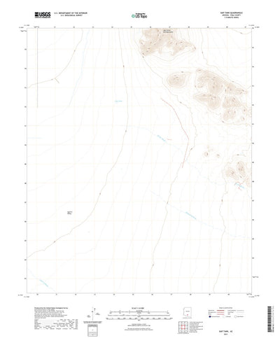United States Geological Survey Gap Tank, AZ (2021, 24000-Scale) digital map