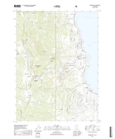 United States Geological Survey Garden City, UT (2020, 24000-Scale) digital map