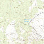 United States Geological Survey Garden Pass, NV (2021, 24000-Scale) digital map