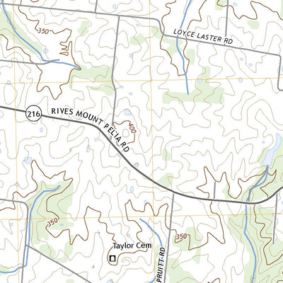 United States Geological Survey Gardner, TN (2022, 24000-Scale) digital map