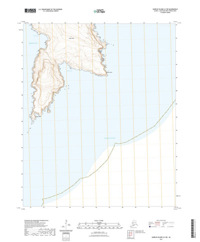 United States Geological Survey Gareloi Island A-3 SW, AK (2021, 25000-Scale) digital map