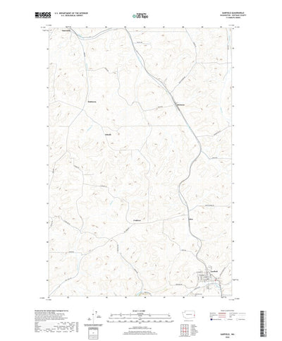 United States Geological Survey Garfield, WA (2020, 24000-Scale) digital map