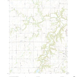 United States Geological Survey Garnett West, KS (2022, 24000-Scale) digital map