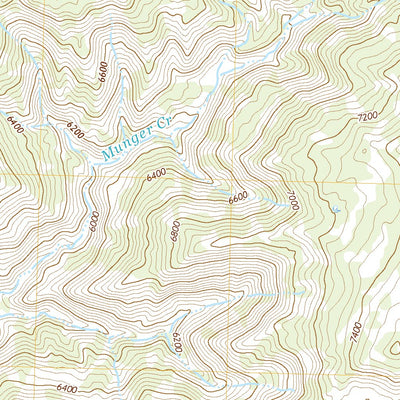 United States Geological Survey Garvey Canyon, CO (2022, 24000-Scale) digital map