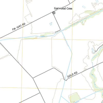 United States Geological Survey Garwood, TX (2022, 24000-Scale) digital map