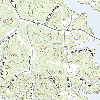United States Geological Survey Gasburg, VA (2022, 24000-Scale) digital map