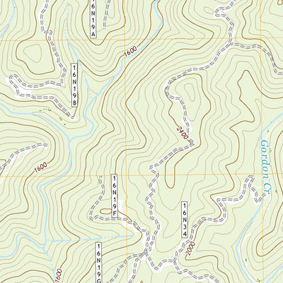 United States Geological Survey Gasquet, CA (2022, 24000-Scale) digital map
