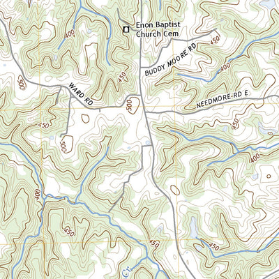 United States Geological Survey Gates, TN (2022, 24000-Scale) digital map