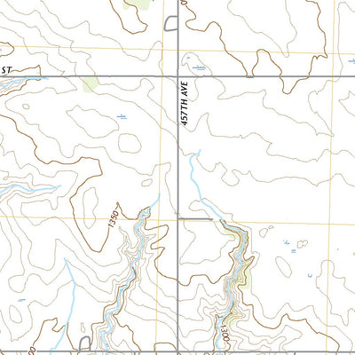 United States Geological Survey Gayville NE, SD (2021, 24000-Scale) digital map