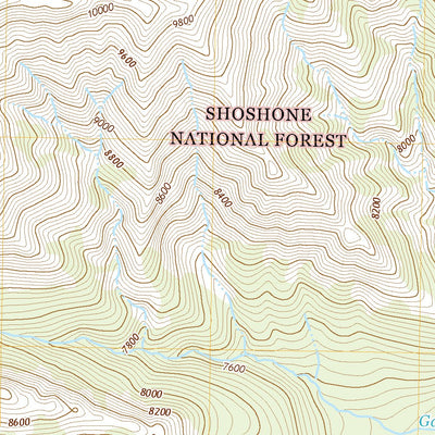 United States Geological Survey Geers Point, WY (2021, 24000-Scale) digital map