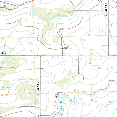 United States Geological Survey Gem Village, CO (2022, 24000-Scale) digital map