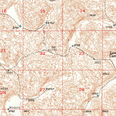 United States Geological Survey George Lake, NE (1948, 62500-Scale) digital map