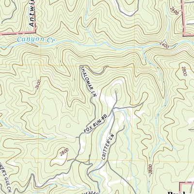 United States Geological Survey Georgetown, CA (2021, 24000-Scale) digital map