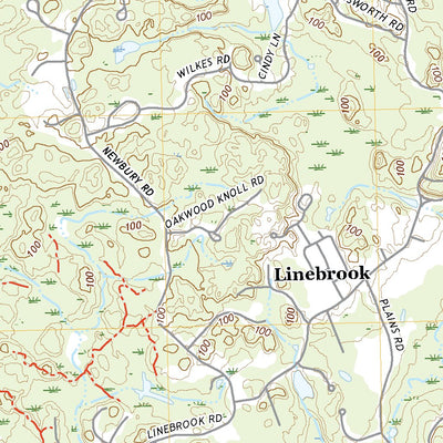 United States Geological Survey Georgetown, MA (2021, 24000-Scale) digital map
