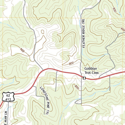 United States Geological Survey Gepp, AR (2020, 24000-Scale) digital map