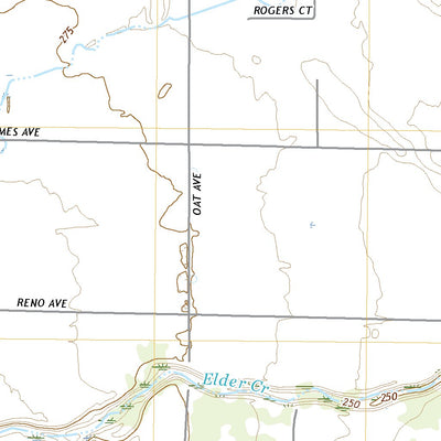 United States Geological Survey Gerber, CA (2022, 24000-Scale) digital map