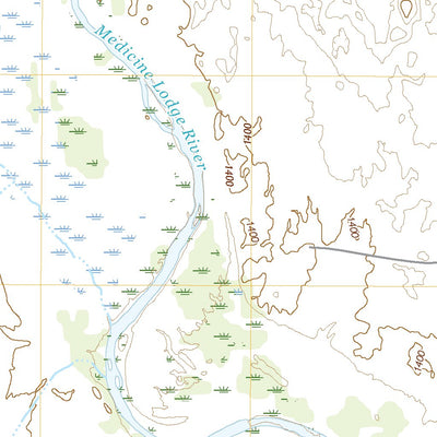 United States Geological Survey Gerlane, KS (2022, 24000-Scale) digital map